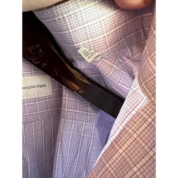 Ermenegildo Zenga Long Sleeve Button Up Shirt - Size 16.5‎ - Picture 4 of 5